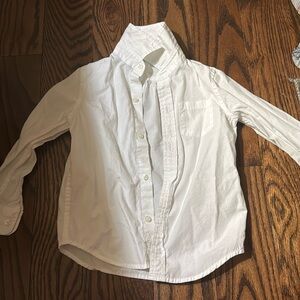 Janie and Jack Boys Button Down Poplin Shirt